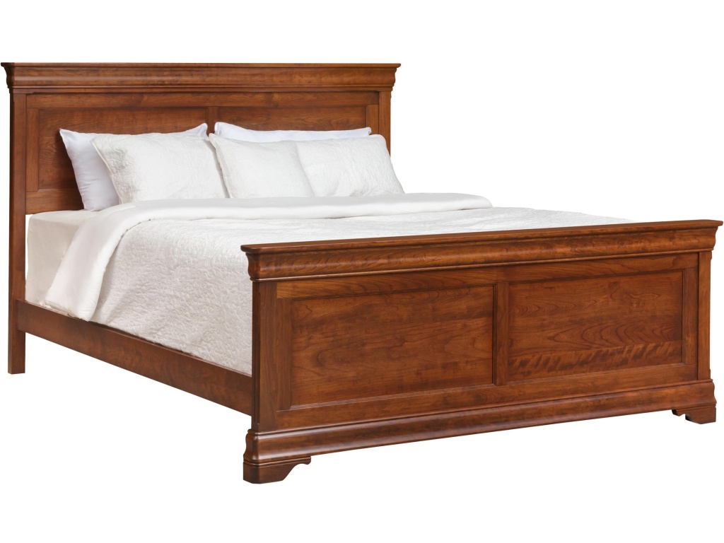 Panel Bed With Footboard Storage - main image