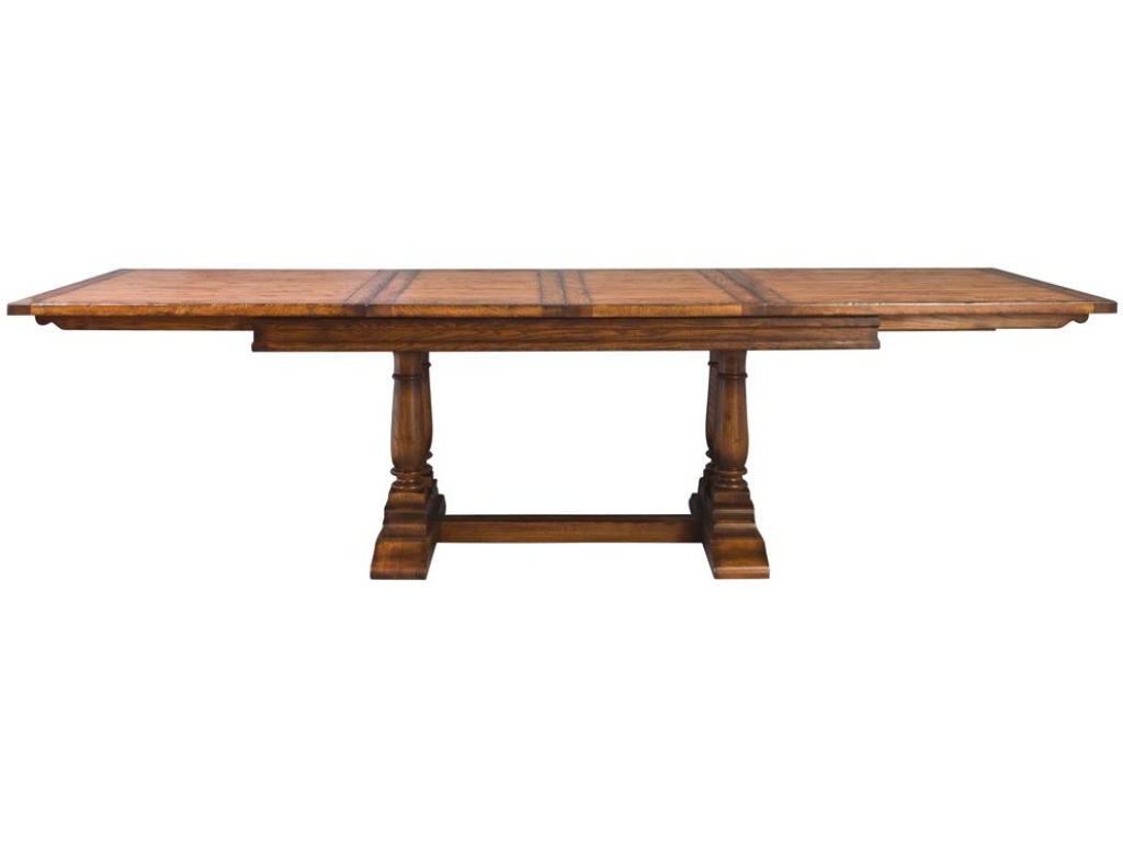 72" English Trestle Extension Table - image 1