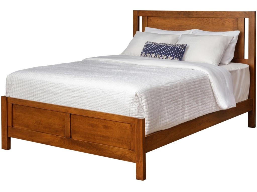 Zimmerman Chair Slot Panel Bed With Footboard Storage, primary thumbnail