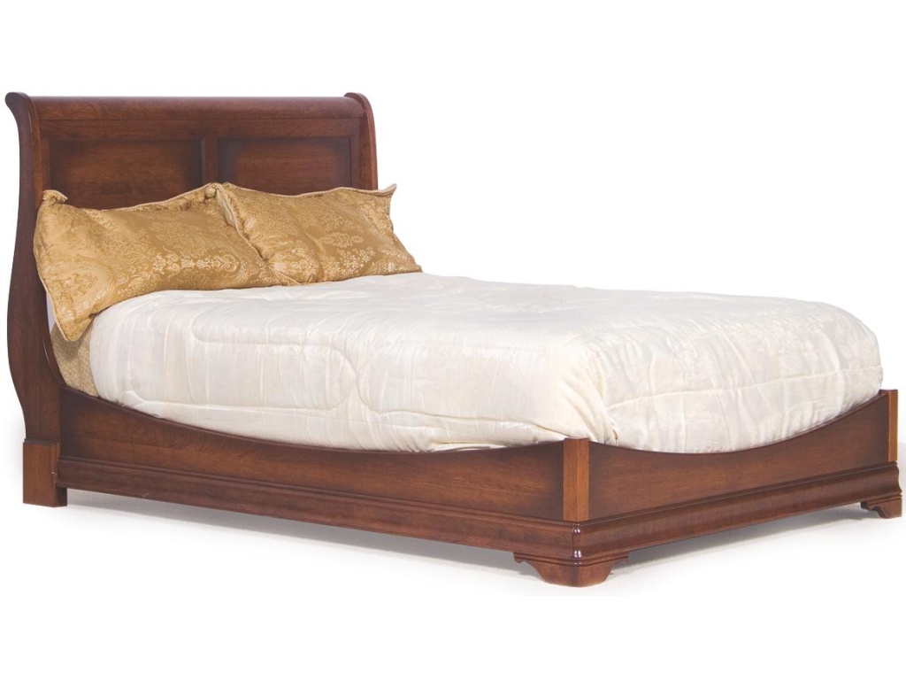 Sleigh Bed With Regular Footboard - image 1