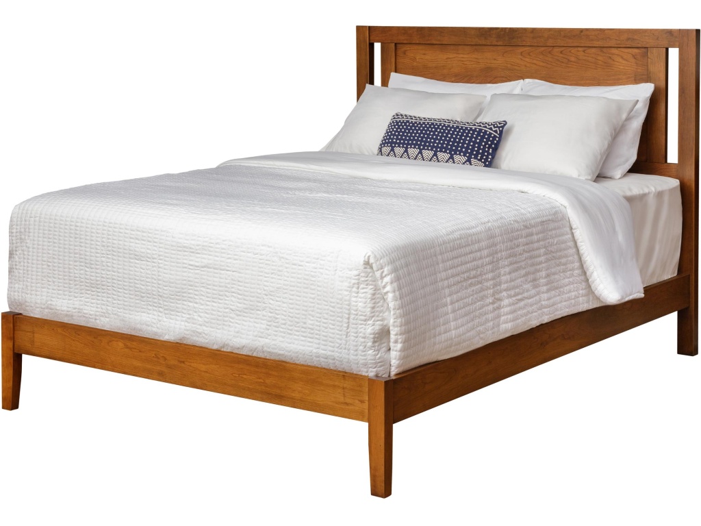 Zimmerman Chair Slot Panel Bed With Footboard Storage, alternate view 1