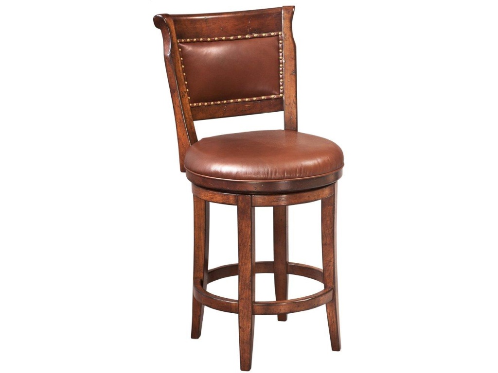 30" Estate Arm Swivel Stool - image 1