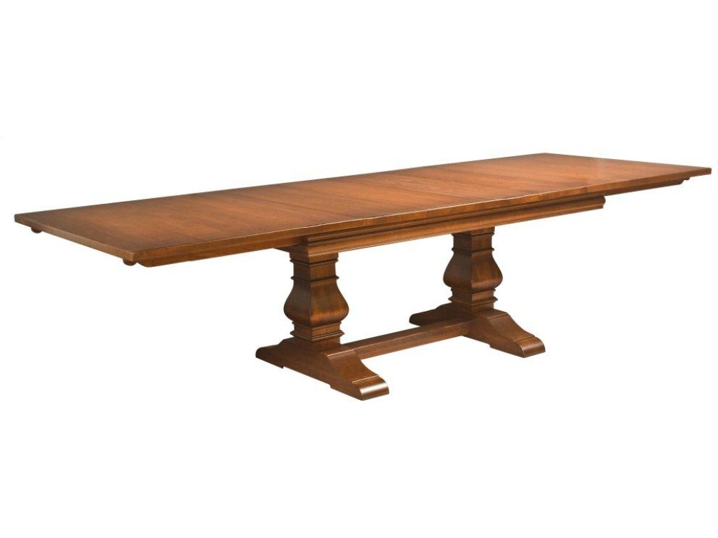 84" Tuscany Trestle Extension Table - image 1