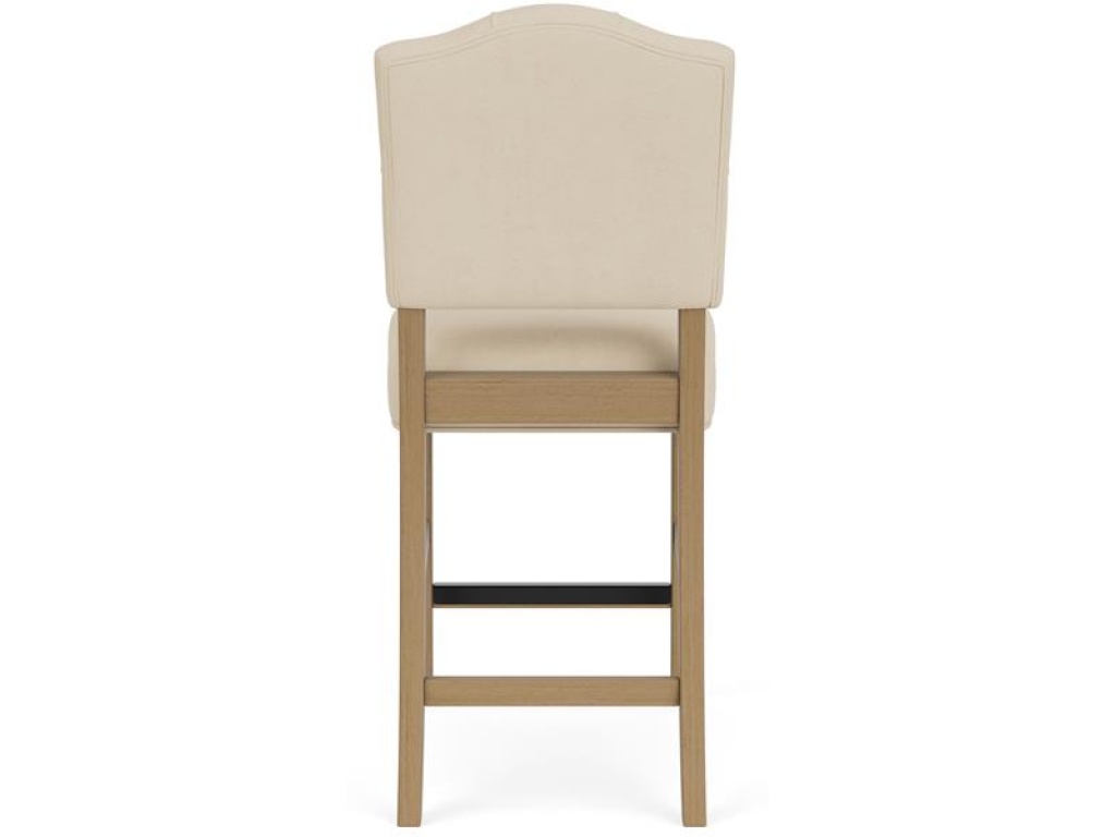 Button Tufted Upholstered Stool - image 2