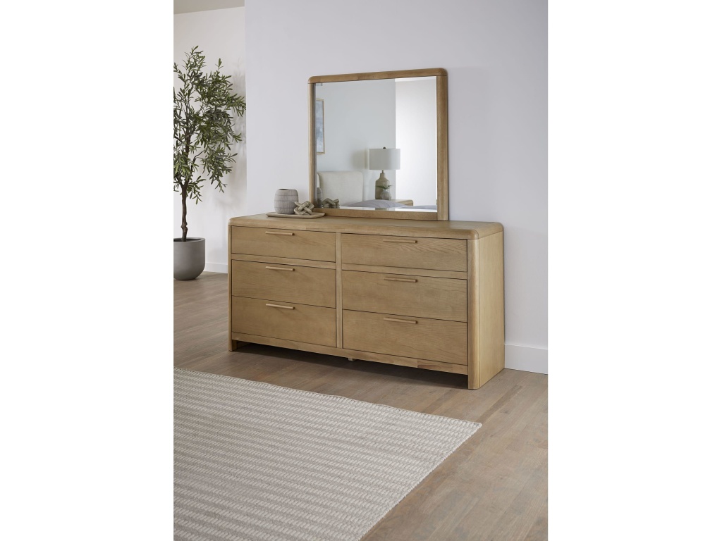 Furano Wall or Dresser Mirror in Ginger - image 1