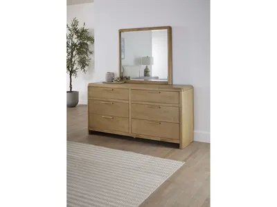 Furano Wall or Dresser Mirror in Ginger - Alternative View