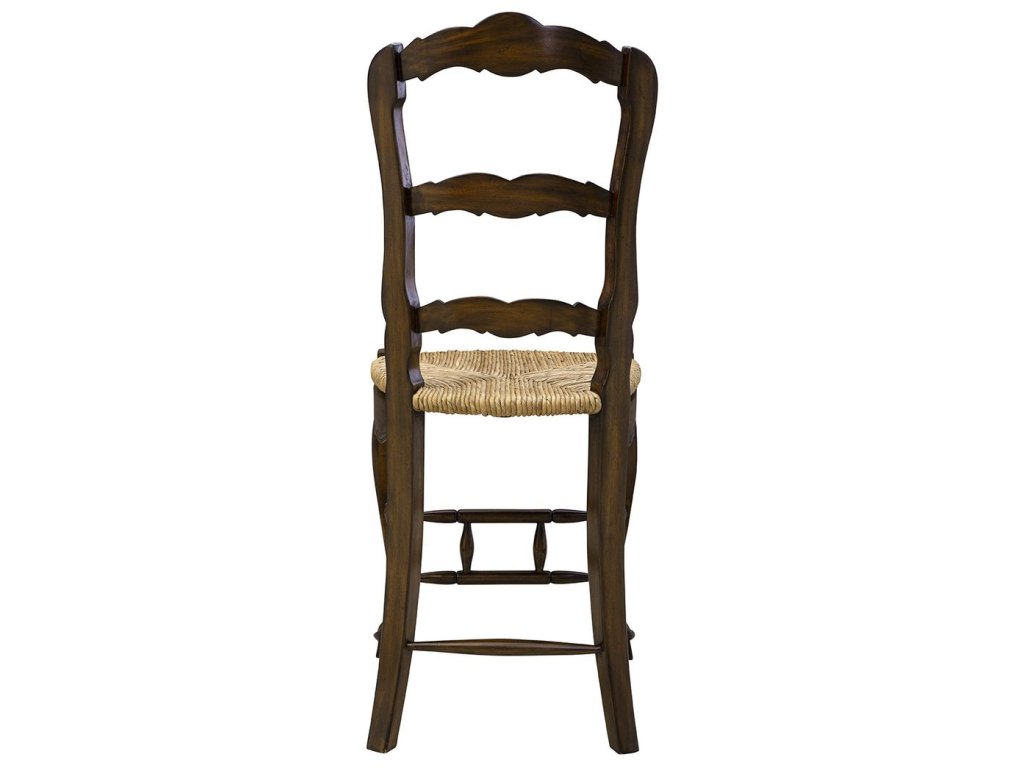 24" Ladderback Counter Stool in Mahogany - image 3