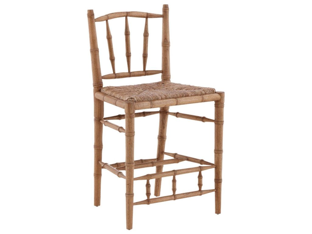 Furniture Classics Natural Bamboo Counter Stool - image 1