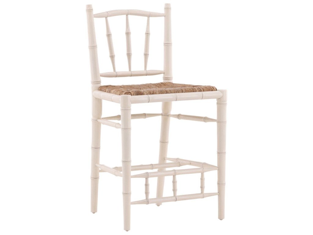 Furniture Classics Cream Bamboo Counter Stool - image 1