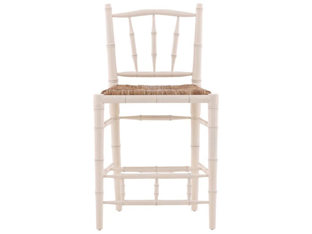 Furniture Classics Cream Bamboo Counter Stool - main image