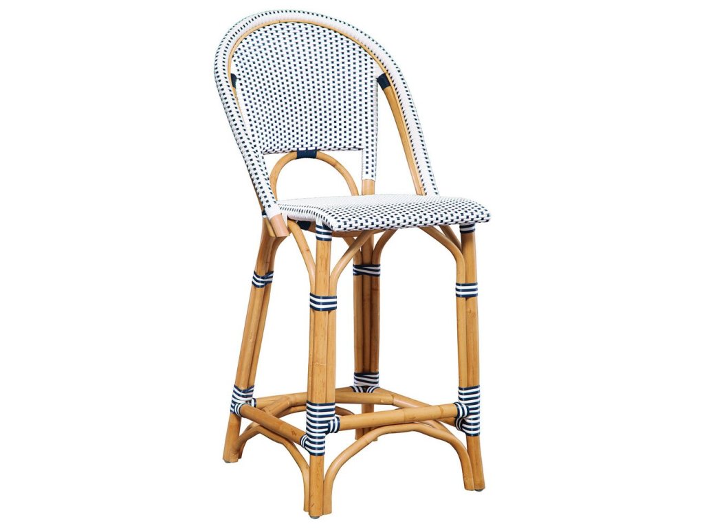 Counter Stool in Blue - main image
