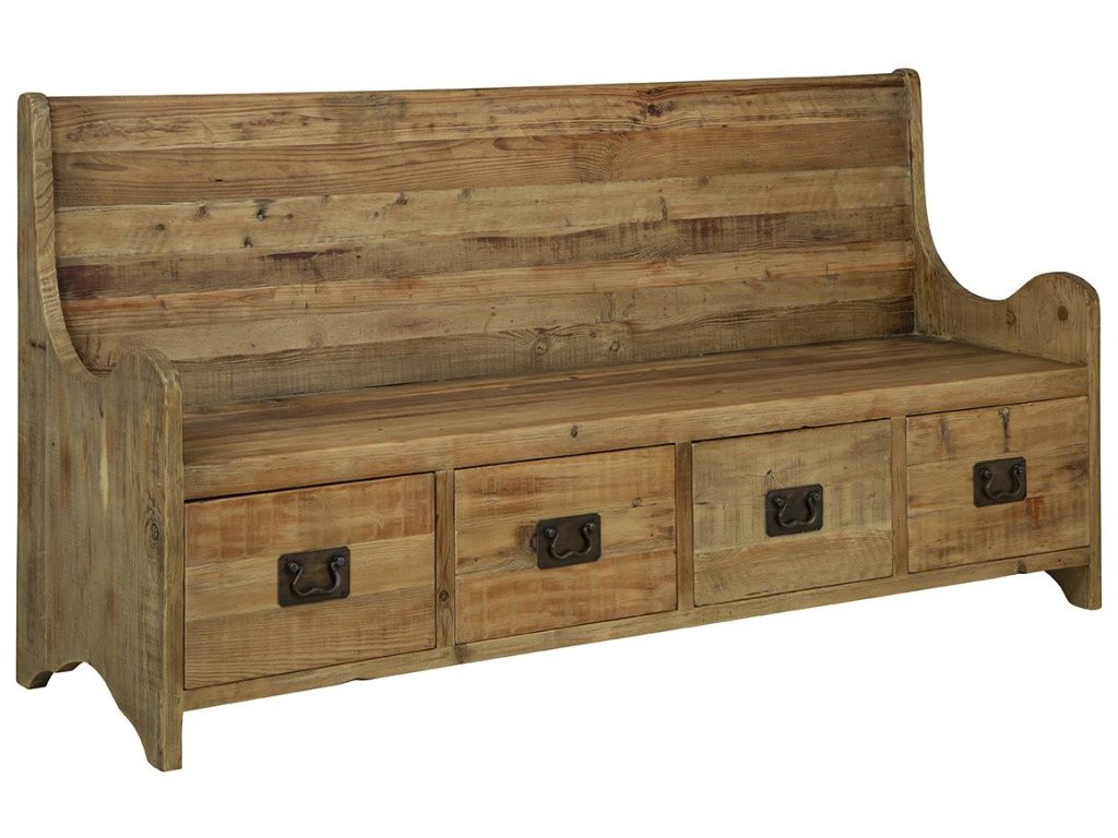 Leather Bench  - main image