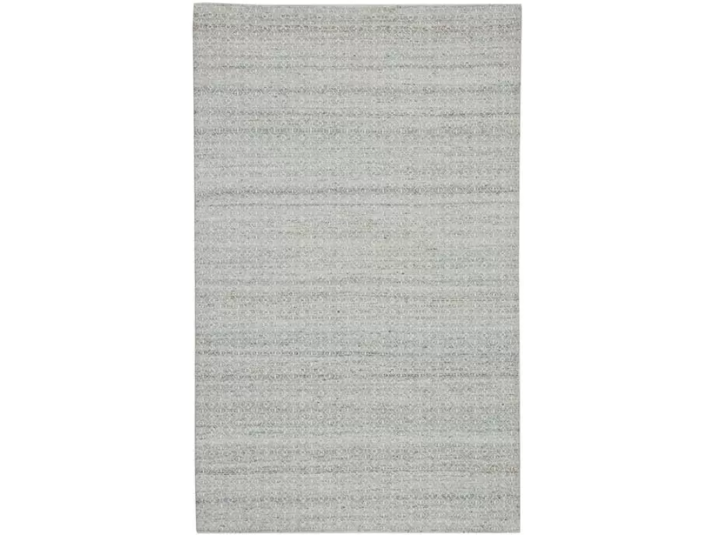 Tiny Diamond Mist Indoor/Outdoor Rug Light Blue White - main image
