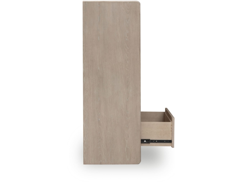 Gardenia Five Drawer Oak Wood Chest in Chai - image 3
