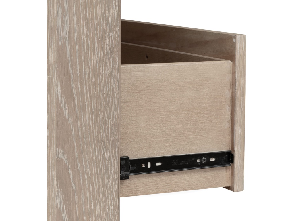 Gardenia Six Drawer Oak Wood Dresser in Chai - image 9