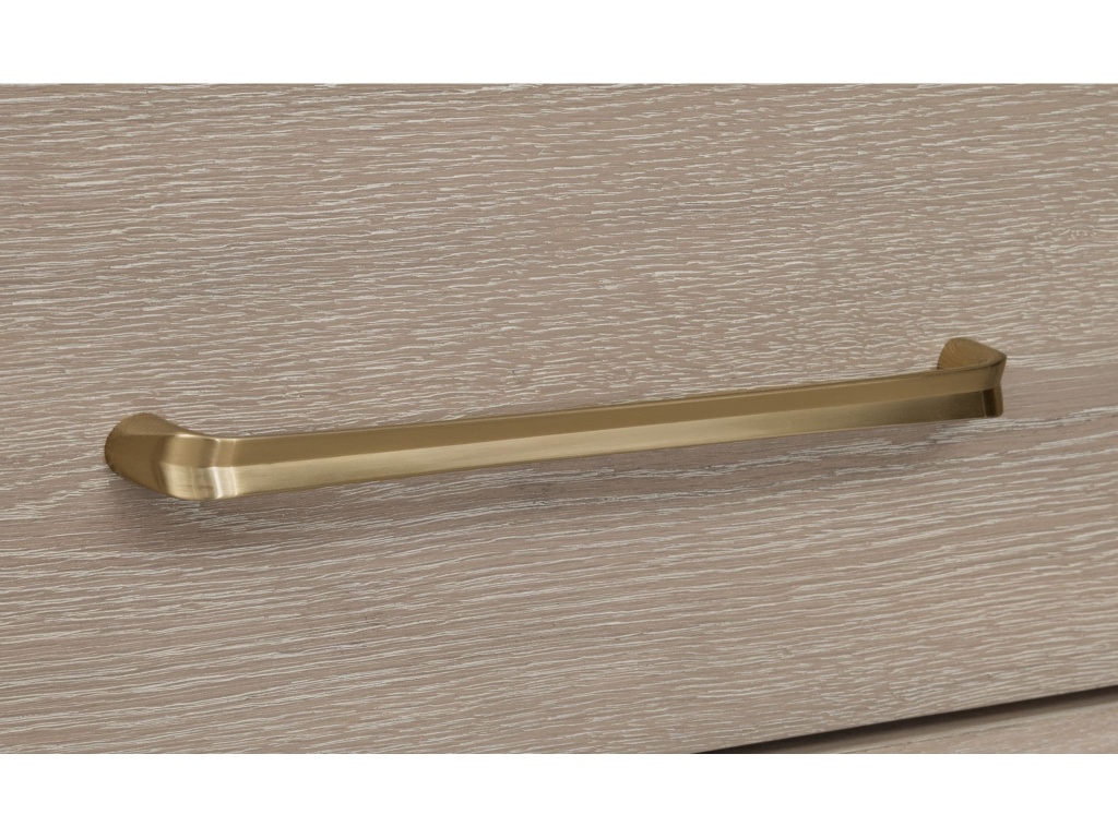 Gardenia Six Drawer Oak Wood Dresser in Chai - image 10
