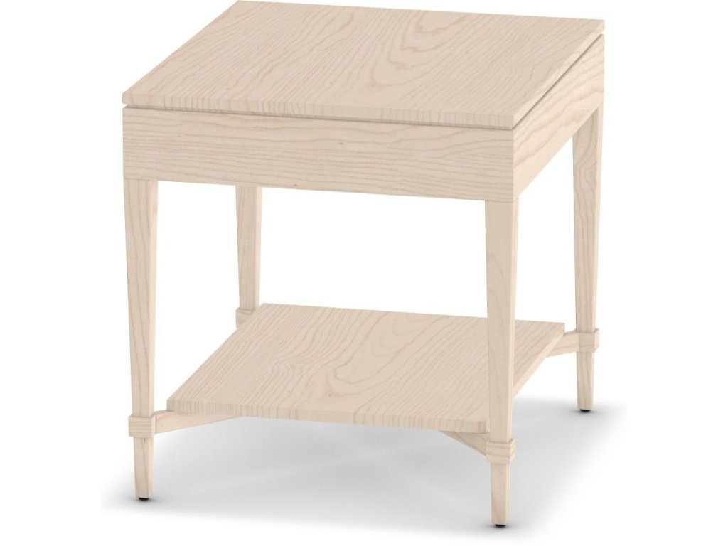 Ava Side Table w/ Shelf - main image