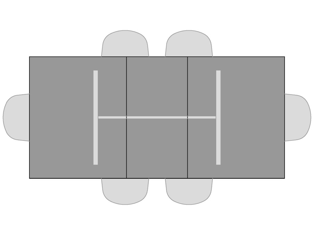 Gat Creek 70" Mission Trestle Table, alternate view 8