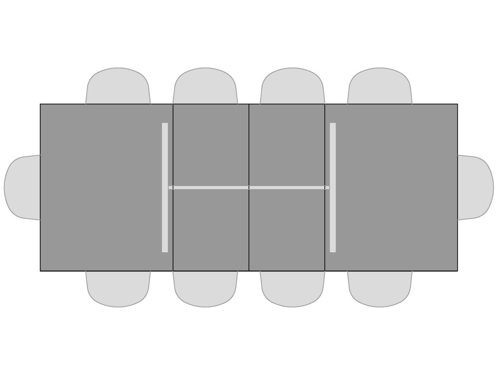 Gat Creek 70" Mission Trestle Table, alternate view 9