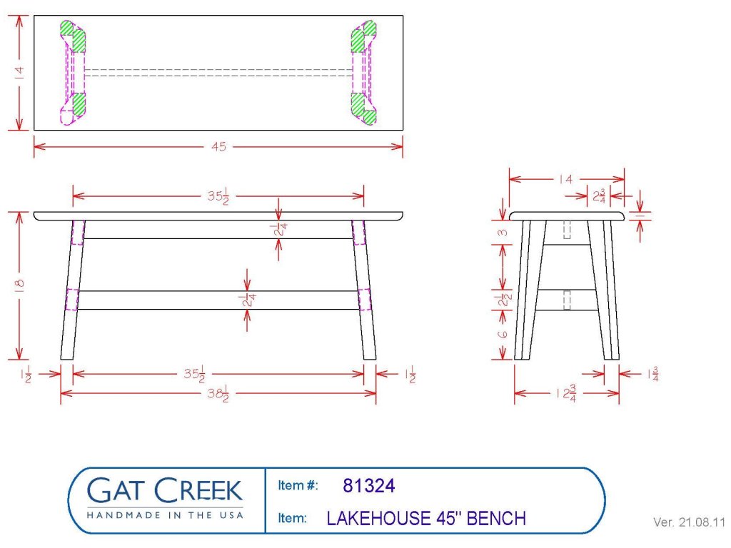 Lakehouse Bench - image 4