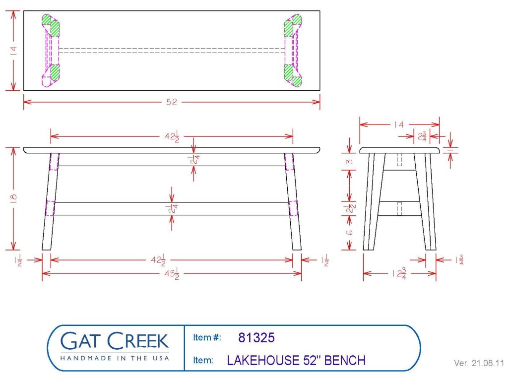 Lakehouse Bench - image 5