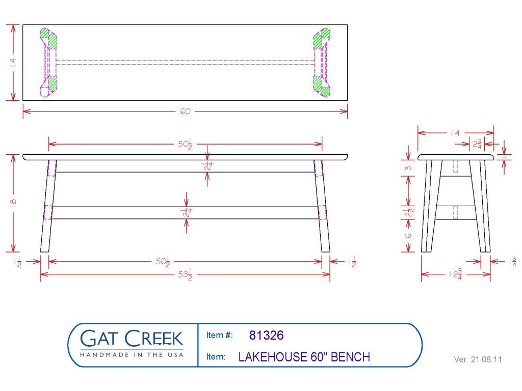 Lakehouse Bench - image 6