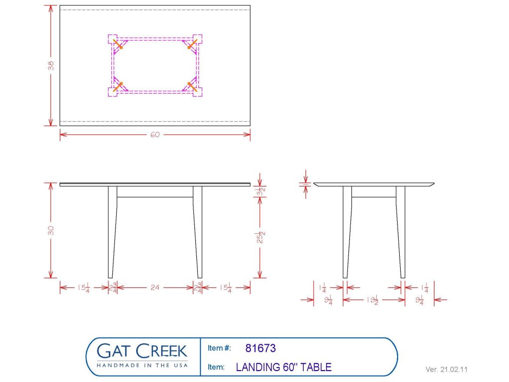 72" Landing Table - image 4