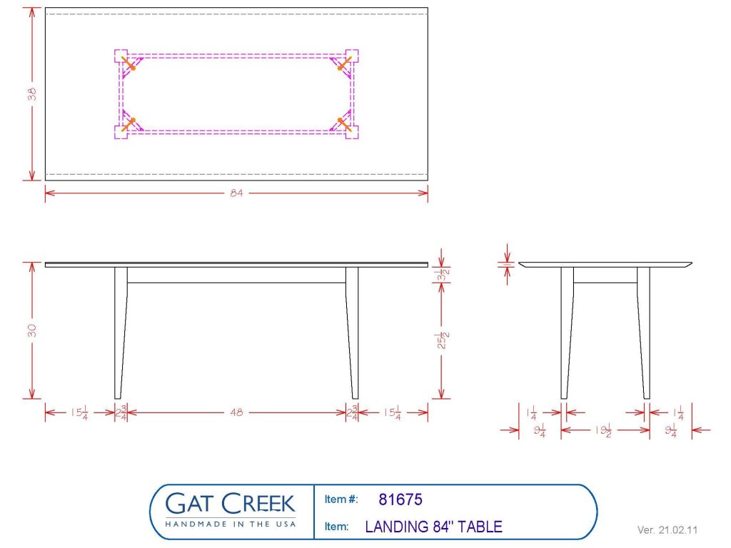 72" Landing Table - image 6
