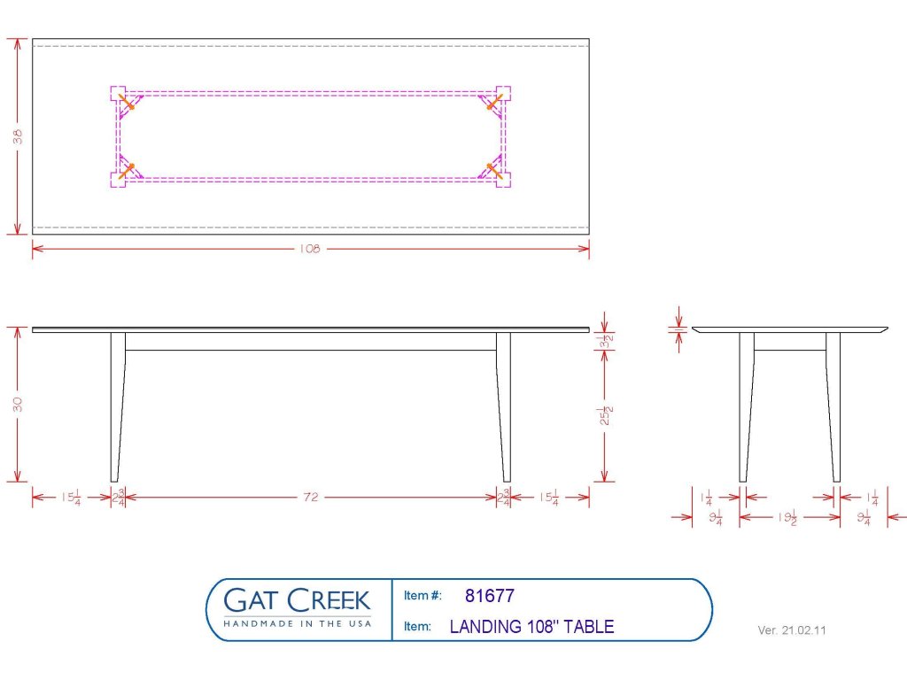 72" Landing Table - image 7