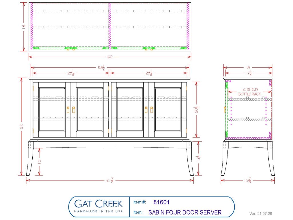 Sabin Four Door Server - image 7