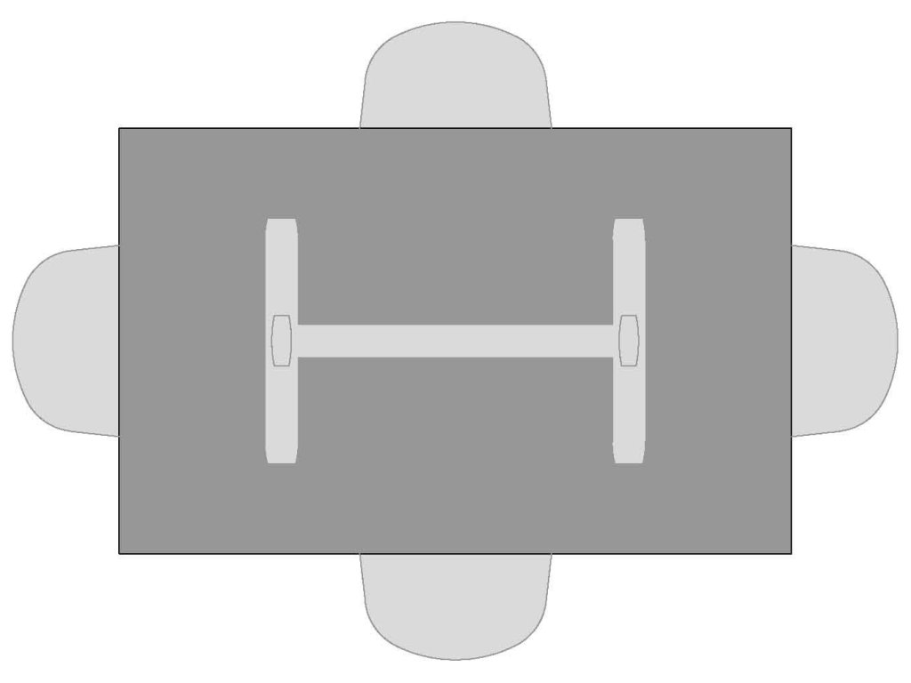 84" Delmar Counter Table - image 6