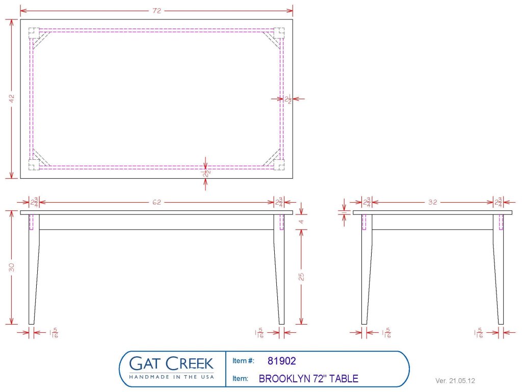 48" Brooklyn Table - image 6