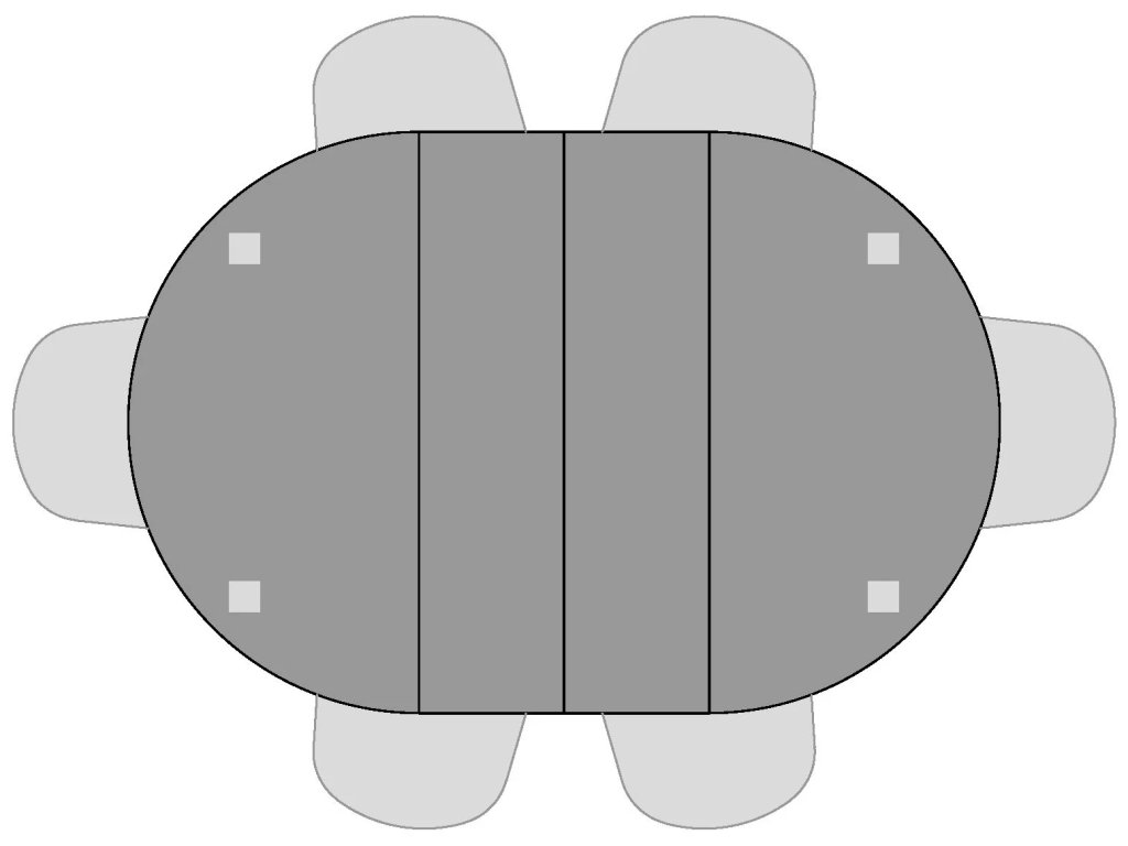 42" Lakeshore Table with One 18” Leaf - image 7