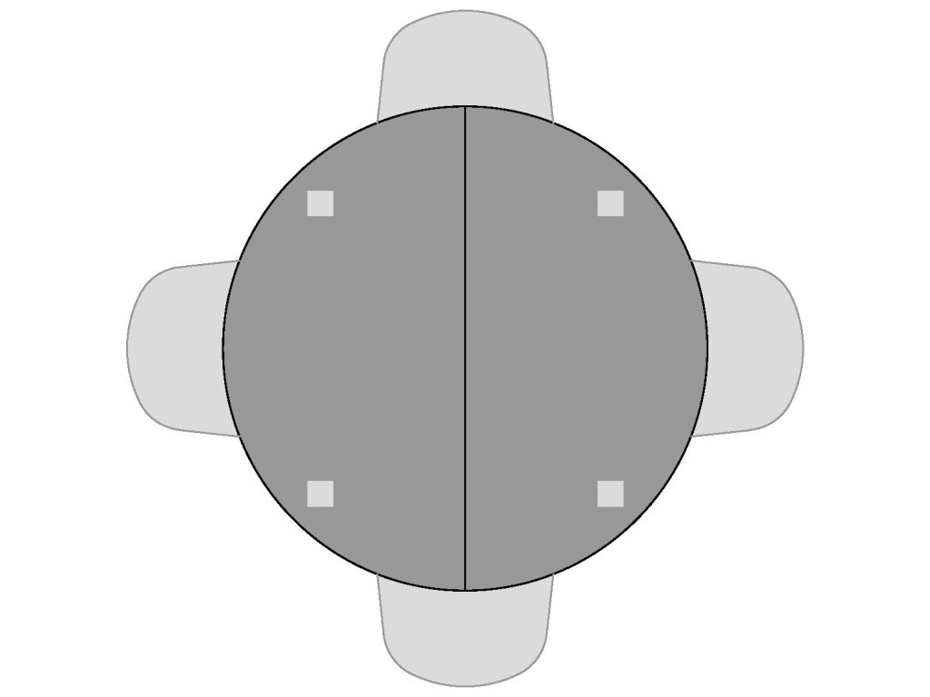 42" Lakeshore Table with One 18” Leaf - image 8