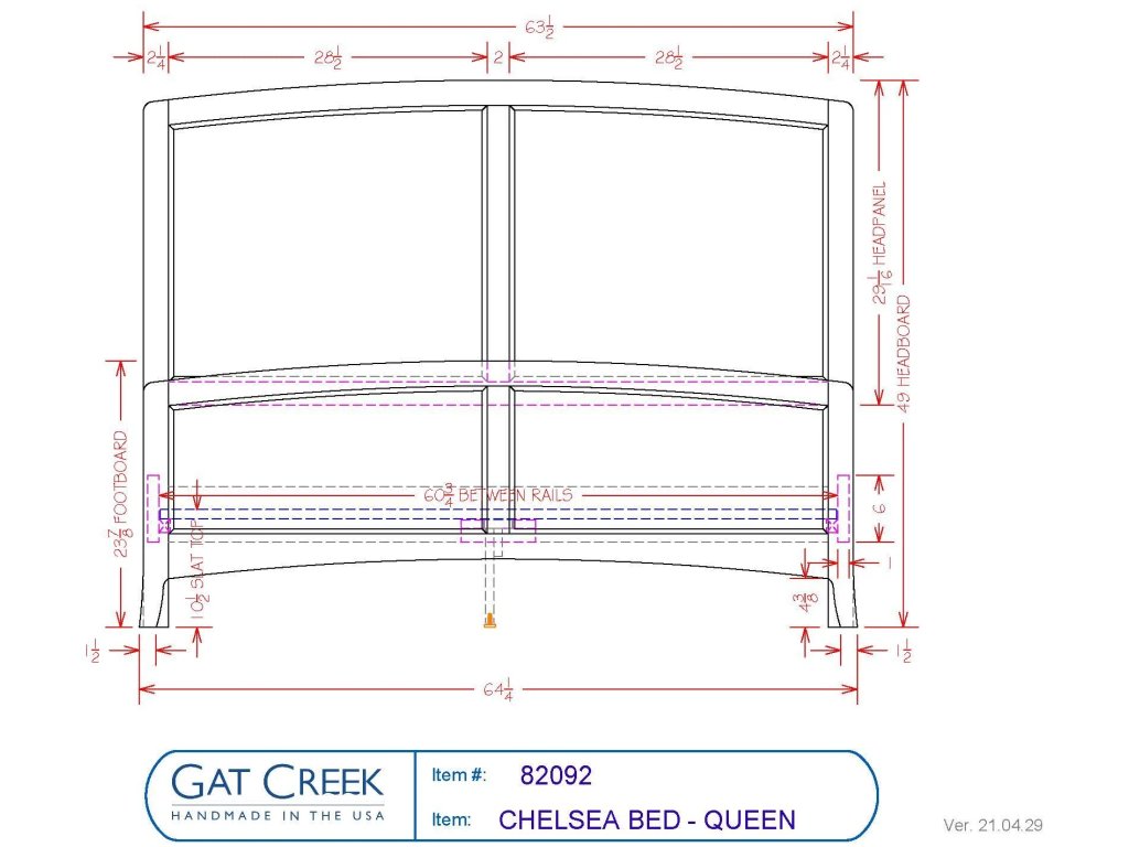 Chelsea Bed - Queen - image 3
