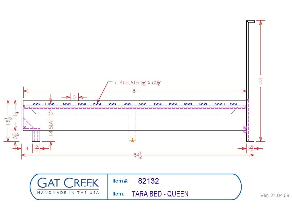 Tara Storage Bed - Queen - image 4