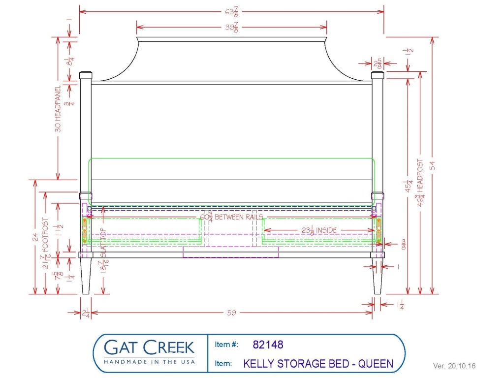 Kelly Storage Bed - Cal King - image 7