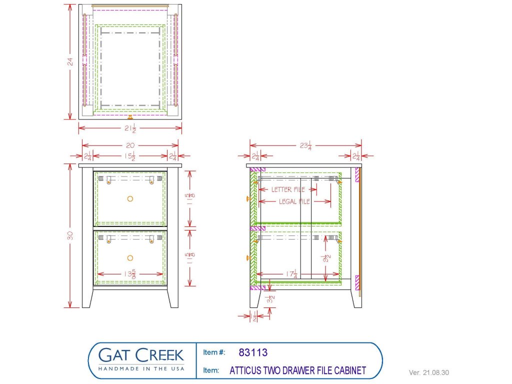 Atticus File Cabinet - image 1