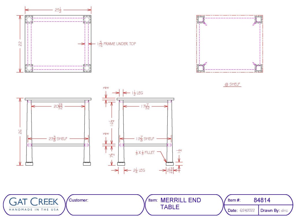 Merrill Rectangular End Table - image 2