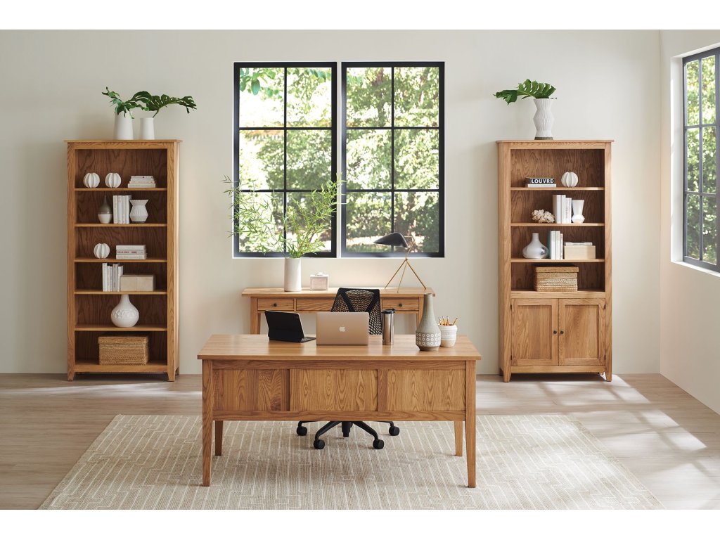 Newberry Tall Bookcase with Doors - image 2