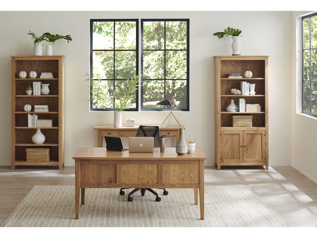 Gat Creek Atticus Desk With Gallery, alternate view 4
