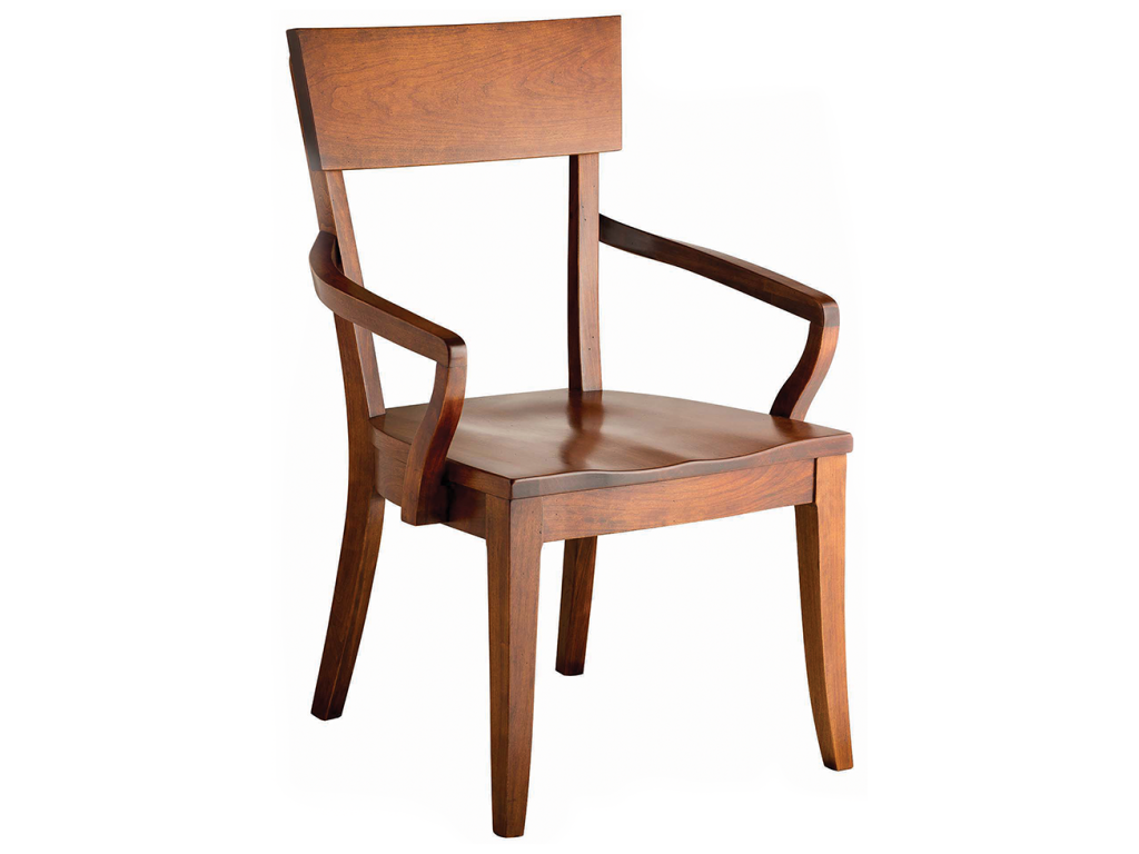 Bella Arm Chair - Wood Seat - image 1