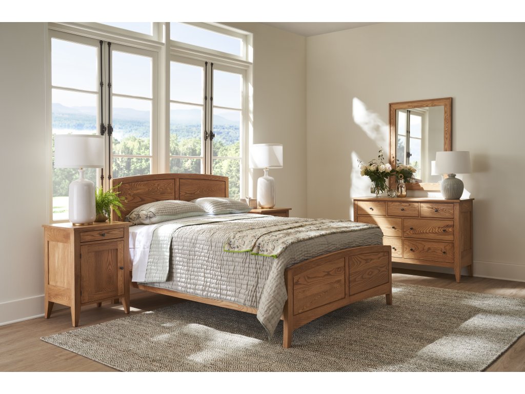 Gat Creek Vineyard Drawer & Door Chest Nightstand, alternate view 1
