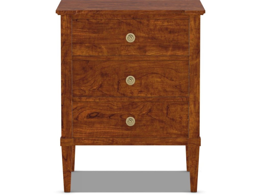 Gat Creek Monaco Three Drawer Nightstand, primary thumbnail