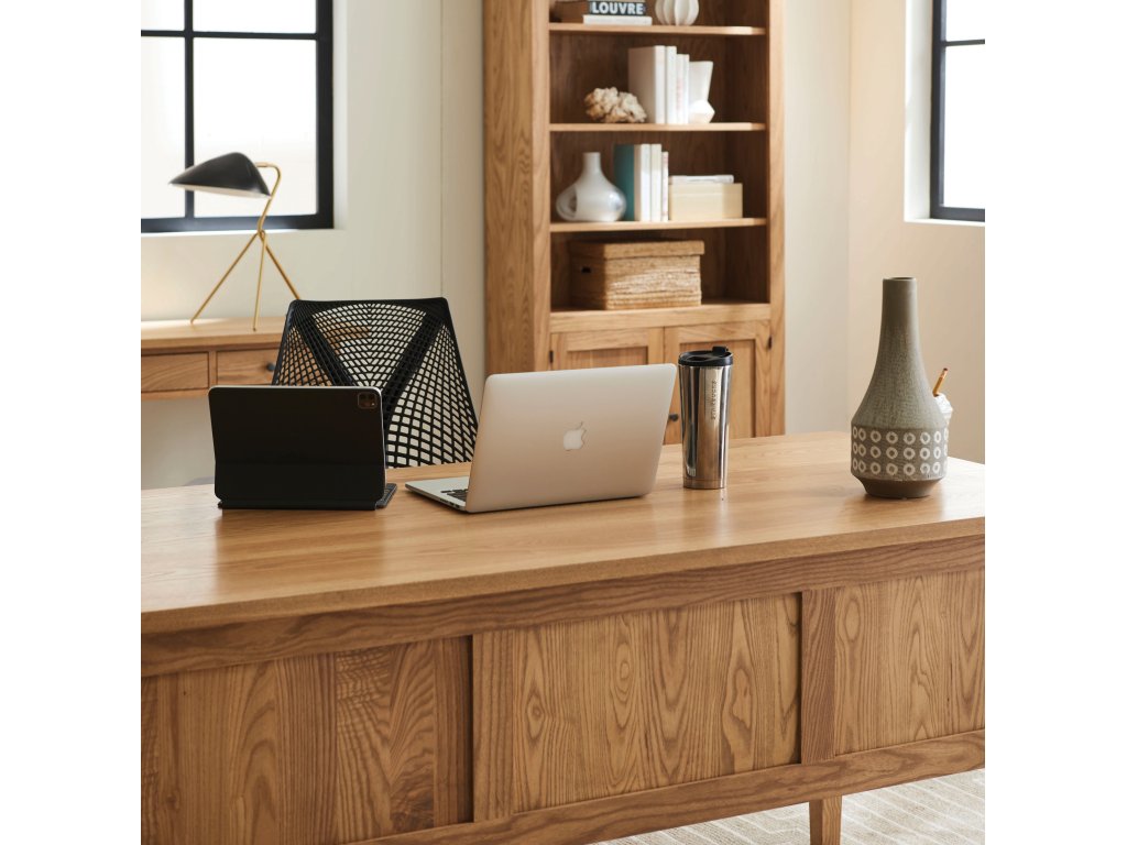 Gat Creek Atticus Desk With Gallery, alternate view 5