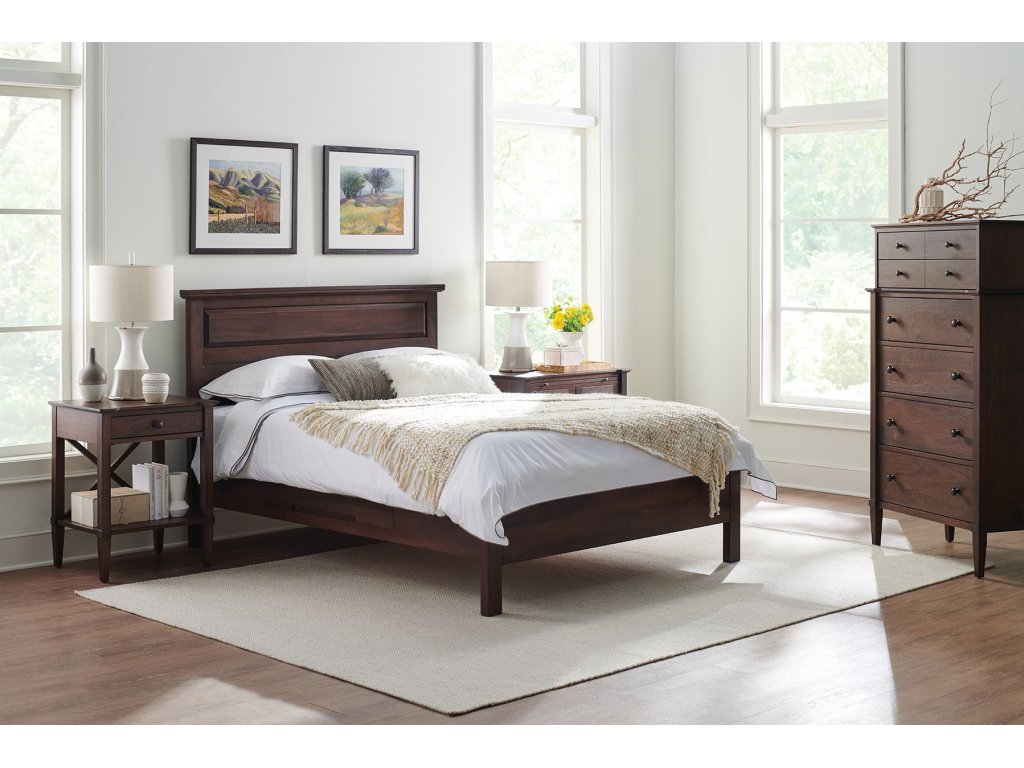 Lateral Panel Storage Bed - King - image 1