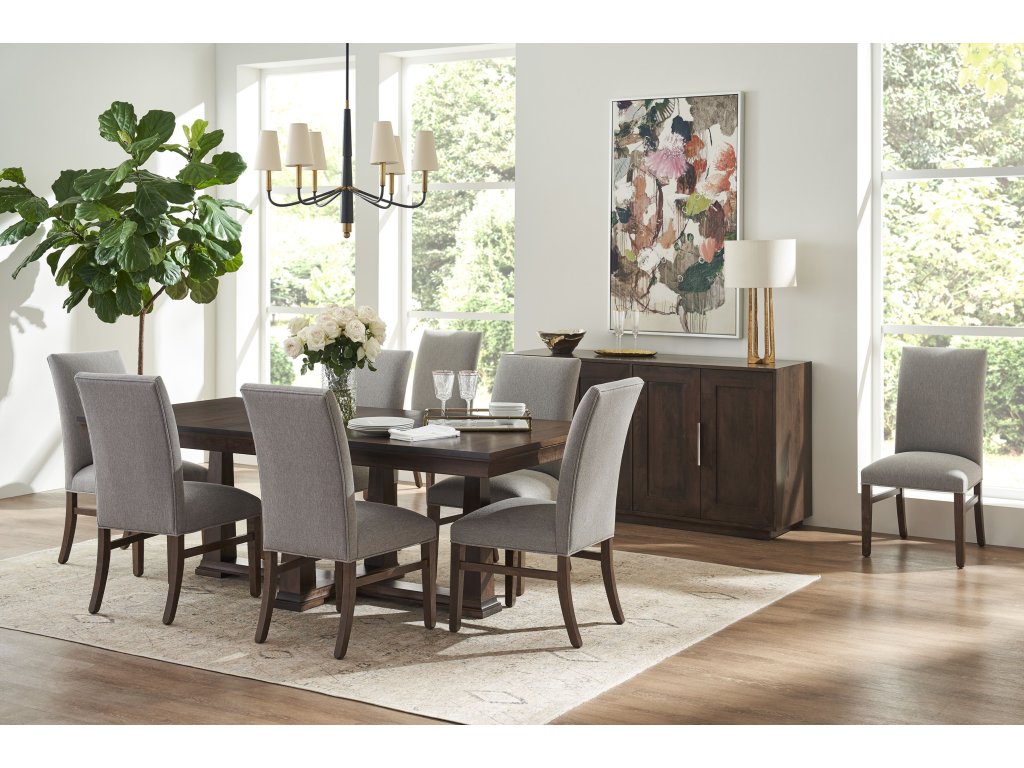 Gat Creek 86" Latham Pedestal Dining Table, alternate view 2