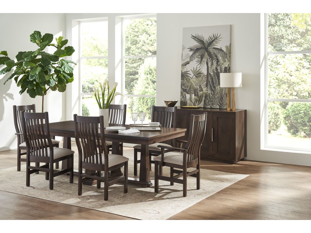 Gat Creek Marshall Arm Chair - Upholstered Seat, alternate view 1