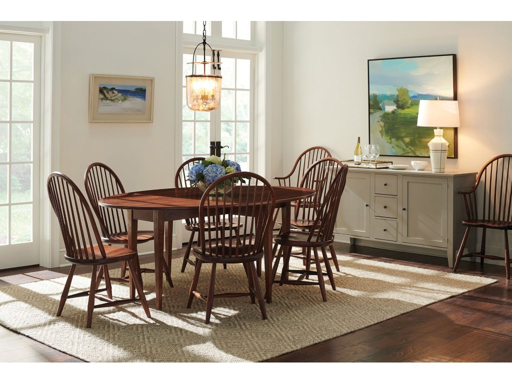 Maggie Oval Drop Leaf Table - image 1