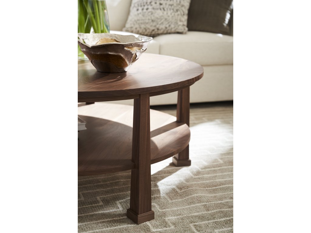 Gat Creek Merrill Round Cocktail Table Coffee Table, alternate view 2